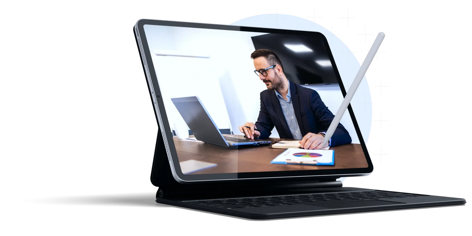 background noleggio computer