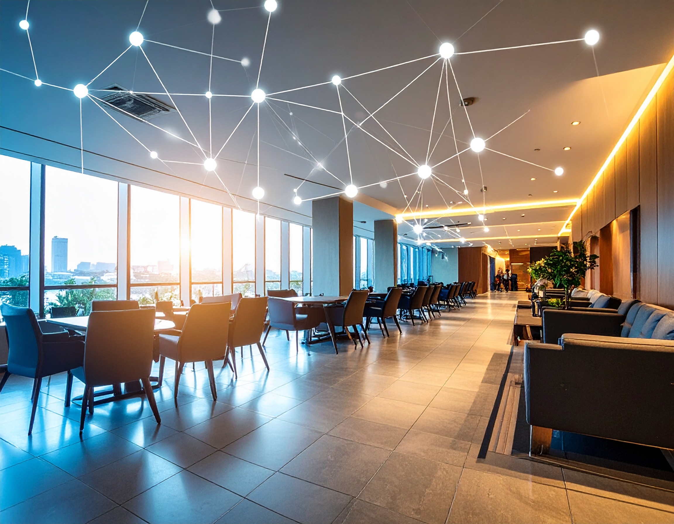 Noleggio e realizzazione di reti wi fi professionali per grandi ambienti negozi uffici hotel